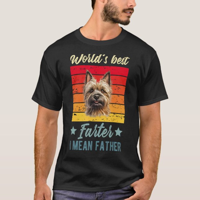 T-shirt Meilleur Farter du monde Je veux dire Père Cairn T (Devant)