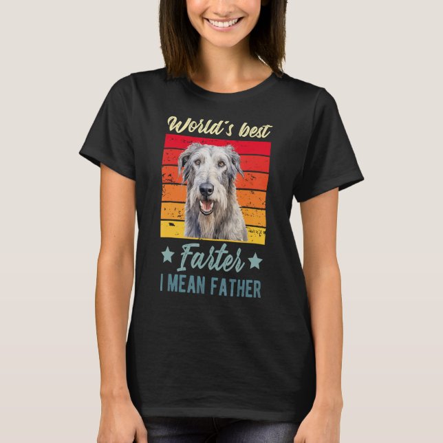 T-shirt Meilleur Farter du monde Je veux dire Père écossai (Devant)