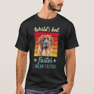 T-shirt Meilleur Farter du monde Je veux dire Père Leonber