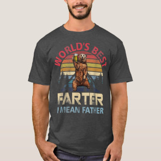T-shirt Meilleur Farter du monde Je veux dire Père Vintage