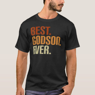 T-shirt Meilleur filleul jamais Meilleur filleul du monde 