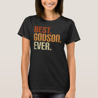 T-shirt Meilleur filleul jamais Meilleur filleul du monde 