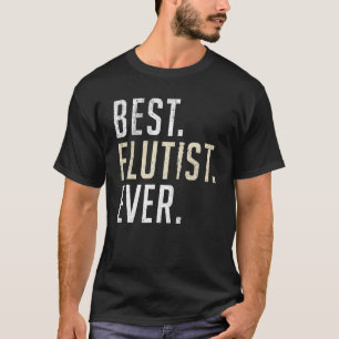 T-shirt Meilleur Flûte Jamais