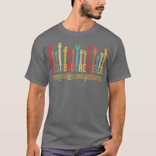 T-shirt Meilleur Frère Défunt Père Guitare