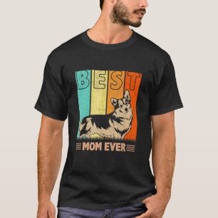 T-shirt Meilleur Gallois Corgi Chien Maman Jamais Rétro Gr