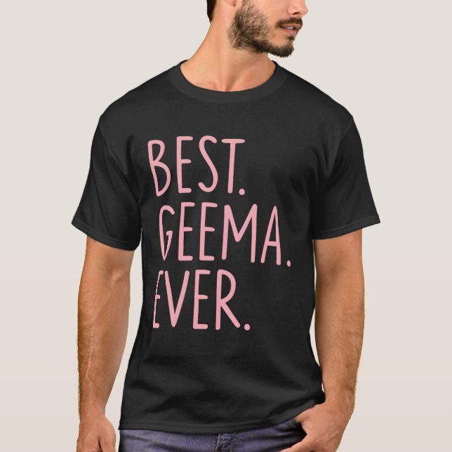 T-shirt Meilleur Geema jamais (Devant)