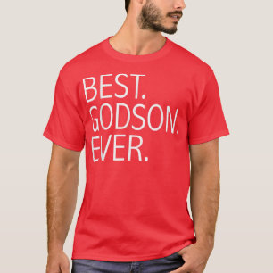 T-shirt Meilleur Godson Jamais Drôle Cadeau Godparents God