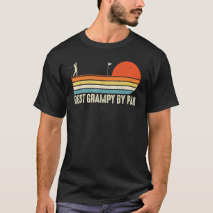 T-shirt Meilleur Grampy By Par Golf Père Day Vintage