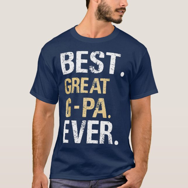 T-shirt Meilleur grand GPa toujours cadeaux de Grandson (Devant)