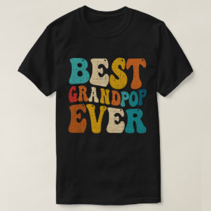T-shirt Meilleur Grand-Papa de Tous les Temps Vintage Fête