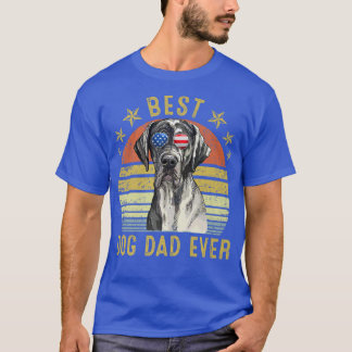 T-shirt Meilleur grand papa papa toujours Amoureux des chi