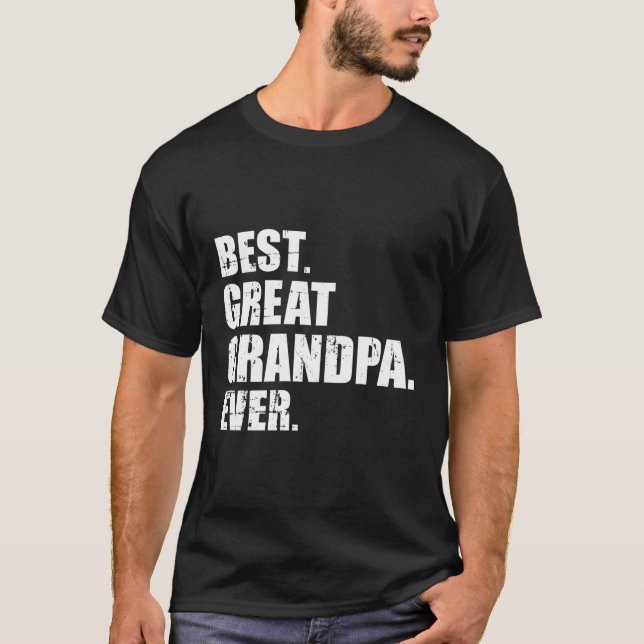T-shirt Meilleur Grand-Père (Devant)