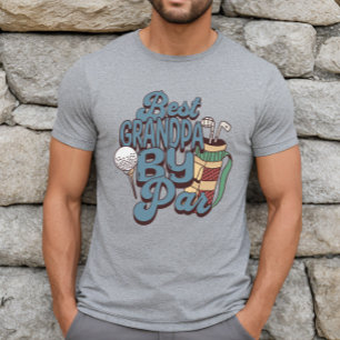 T-shirt Meilleur Grand-Père Au Par Du Jour De La Fête Des