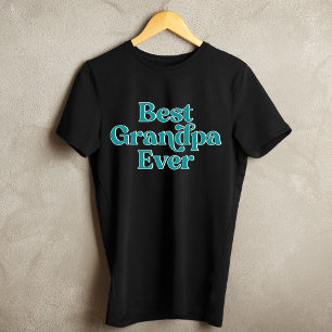 T-shirt Meilleur Grand-Père Jamais Citation Rétro Fête des