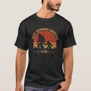 T-shirt Meilleur Grand-Père Sasquatch Jamais Bigfoot Grand