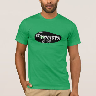 T-shirt Meilleur GrandPa Sur Mesure Par Tee, Humour Golfer