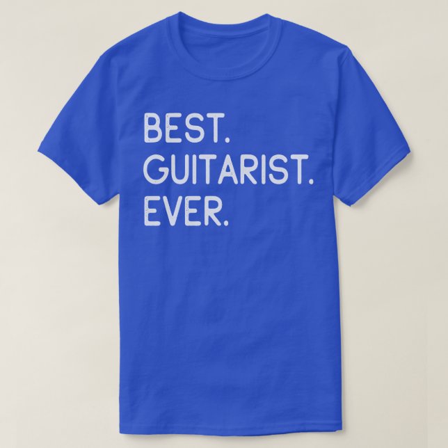 T-shirt Meilleur Guitariste (Design devant)