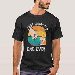 T-shirt Meilleur Hamster Papa Jamais Funny Hamster Proprié