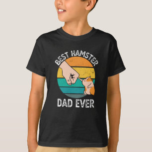 T-shirt Meilleur Hamster Papa Jamais Funny Hamster Proprié