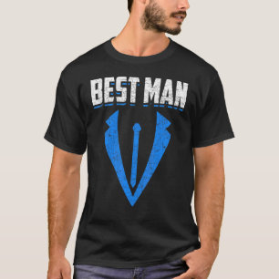T-shirt Meilleur Homme Mariage Groom Mariage Bachelor Par