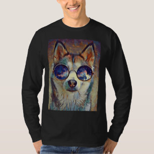 T-shirt Meilleur Husky Maman Papa Husky