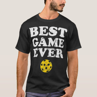 T-shirt meilleur jeu jamais pickleball joueur cadeau desi
