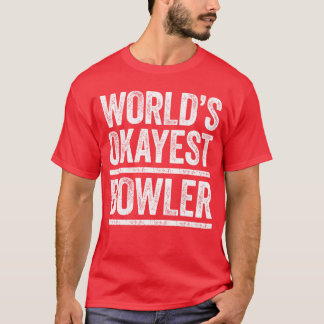 T-shirt Meilleur joueur de quilles du monde Hommes Femmes