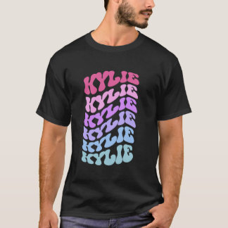 T-shirt Meilleur Jour KYLIE Personnalisée Fille Prénom Reu
