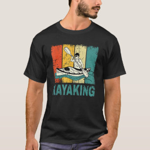 T-shirt Meilleur Kayak Pour Hommes Femmes Kayak Kayak Pêch