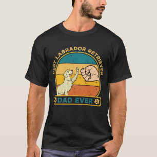 T-shirt Meilleur Labrador Retriever Papa Chien