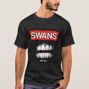 T-shirt Meilleur logo d'art de cygnes