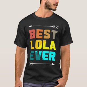 T-shirt Meilleur Lola Aimer Ever Mère Maman Filipino Grann