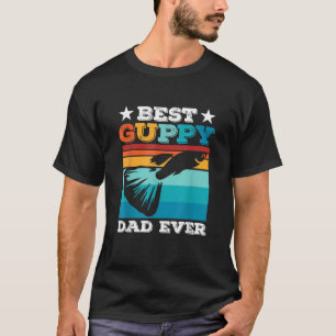 T-shirt Meilleur mâle papa jamais Aquarium Poisson Gardien
