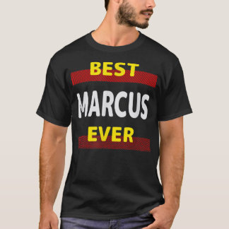 T-shirt Meilleur Marcus Ever Amis Nom Buddy Surnom Perso