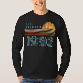 T-shirt Meilleur Mari Depuis 1992 Drôle Tee - Perfect Gift