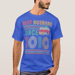 T-shirt Meilleur Mari Depuis 2010 Joyeuse Femme Mariée Gro