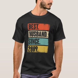 T-shirt Meilleur Mari Rétro depuis 2009 13ème Mariage Aniv