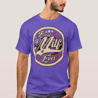 T-shirt Meilleur Milf