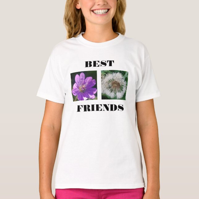 T-shirt Meilleur Modèle d'images des amis (Devant)