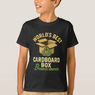 T-shirt Meilleur Monde Boîtier de carton Downer Funny Eco