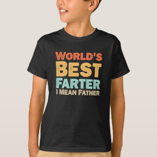 T-shirt Meilleur Monde Plus Loin Je Veux Dire Père
