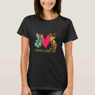 T-shirt Meilleur morceau Amour Chat Maman Forever Ee Pour