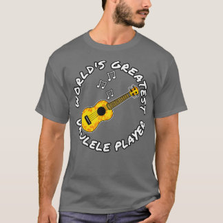 T-shirt Meilleur musicien Ukuleliste du monde