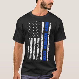 T-shirt Meilleur Nephew jamais US Vintage Drapeau Famille 