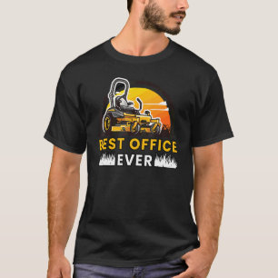 T-shirt Meilleur office Jardin de jardin paysager Jardin d