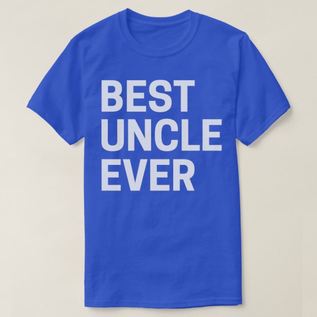 T-shirt Meilleur oncle (Design devant)