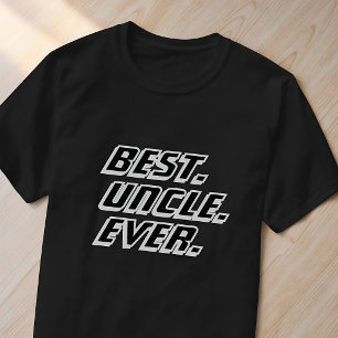 T-shirt Meilleur Oncle du Monde Course Moderne