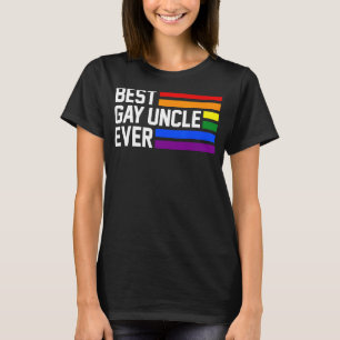 T-shirt meilleur oncle gay jamais Gay pride LGBTQ