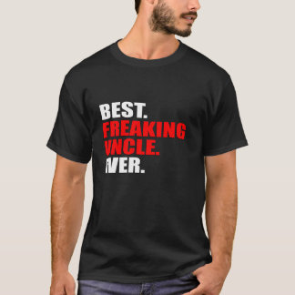 T-shirt Meilleur Oncle jamais fêté cadeau de jour père