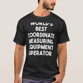 T-shirt Meilleur opérateur mondial de coordonnées d'équipe